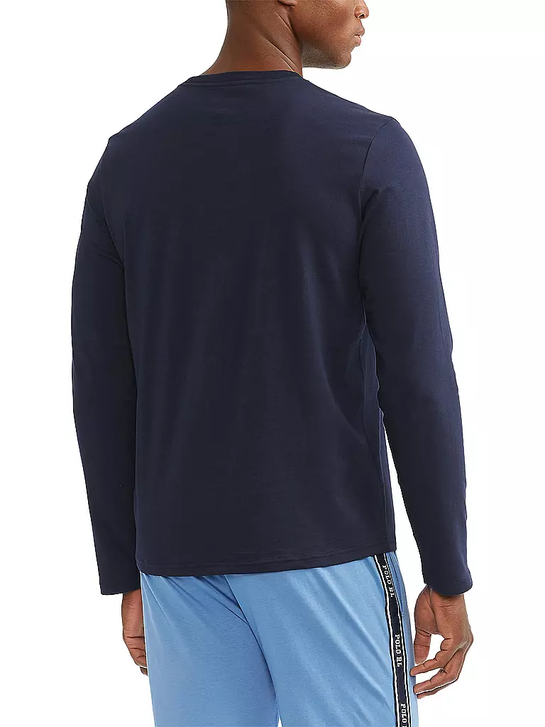 POLO RALPH LAUREN | Pigiama Maglietta a maniche lunghe Cruise Navy | 