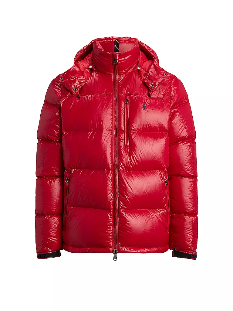 POLO RALPH LAUREN | Piumino trapuntato GORHAM GLOSSY | Rosso