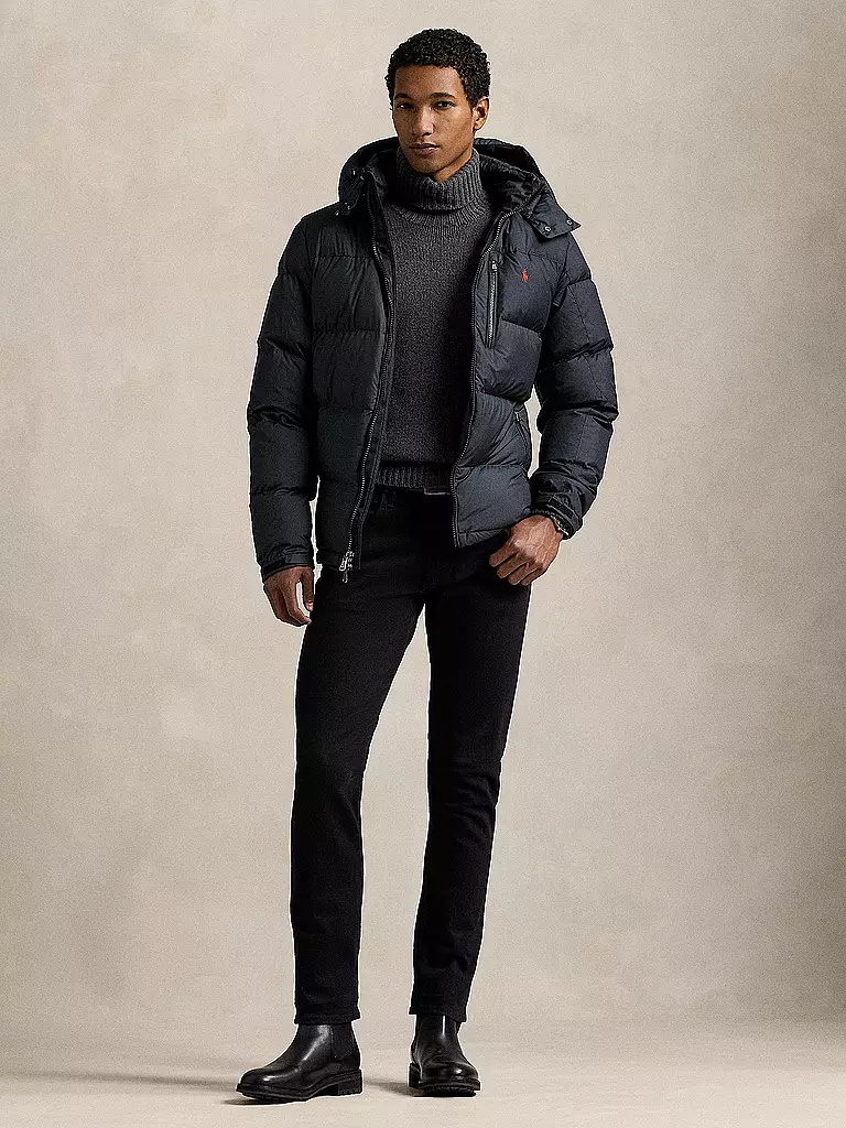 POLO RALPH LAUREN | Piumino trapuntato GORHAM | Nero