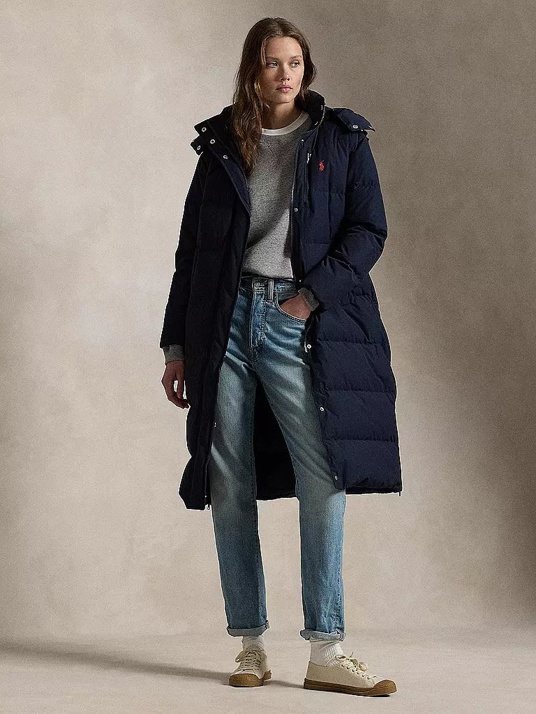 POLO RALPH LAUREN | Piumino trapuntato | Blu scuro