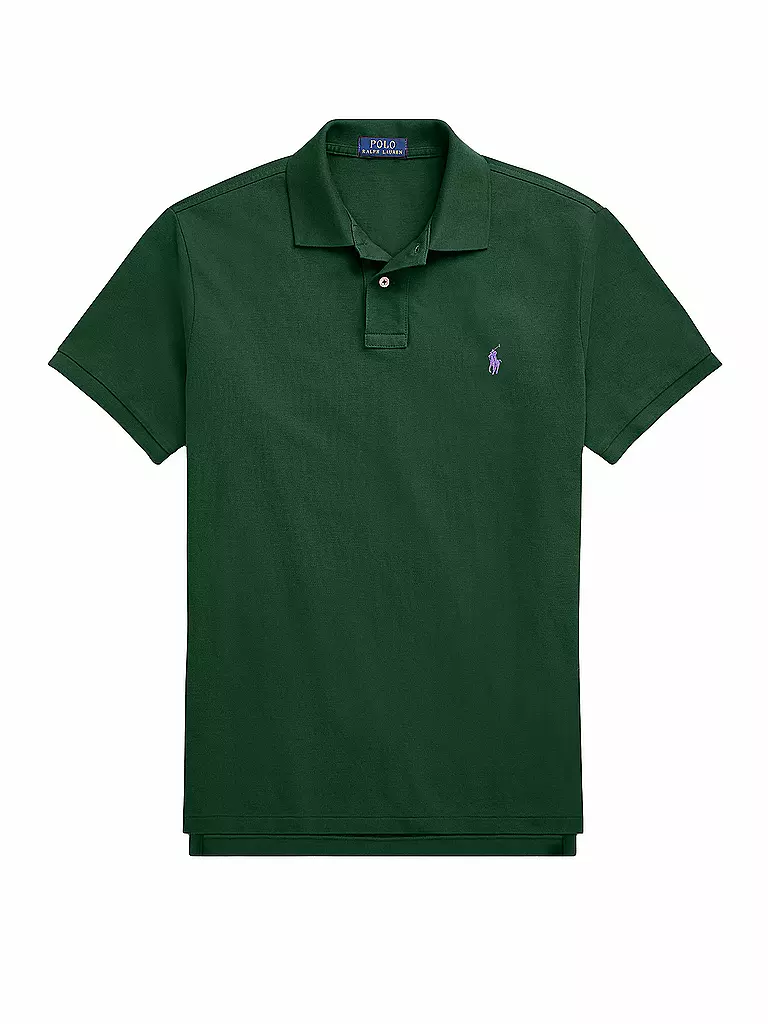 POLO RALPH LAUREN | Polo Custom Slim Fit | Verde scuro