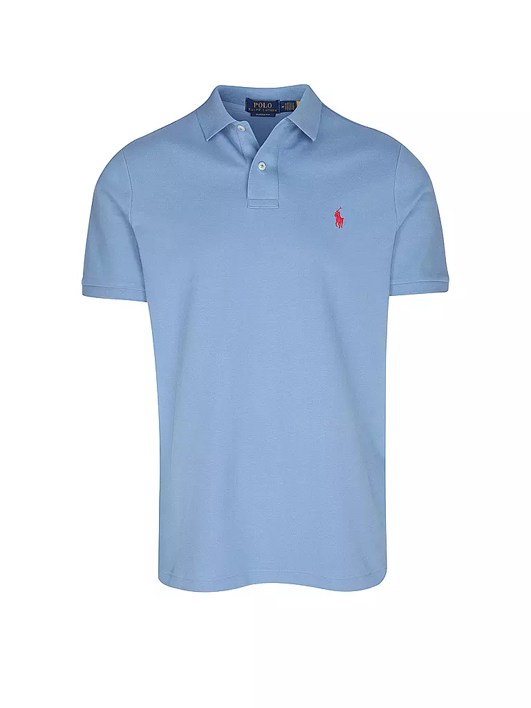 POLO RALPH LAUREN | Polo Custom Slim Fit | Blu chiaro