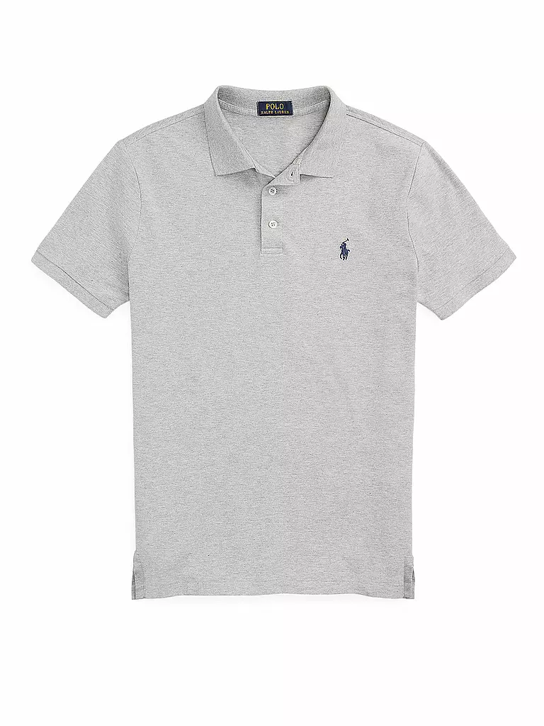 POLO RALPH LAUREN | Polo Custom Slim Fit | Grigio chiaro