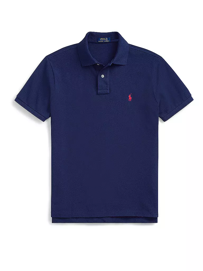 POLO RALPH LAUREN | Polo Custom Slim Fit | Blu scuro
