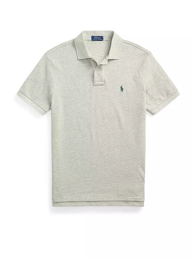 POLO RALPH LAUREN | Polo Custom Slim Fit | Grigio chiaro
