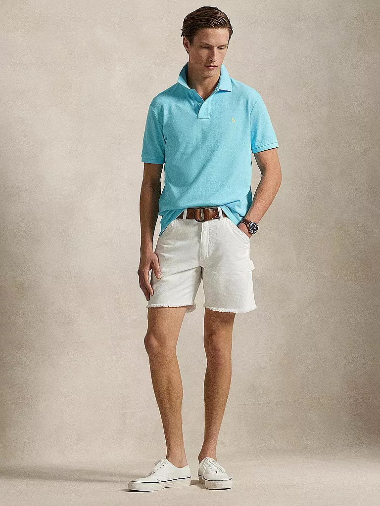 POLO RALPH LAUREN | Polo Custom Slim Fit | Turchese