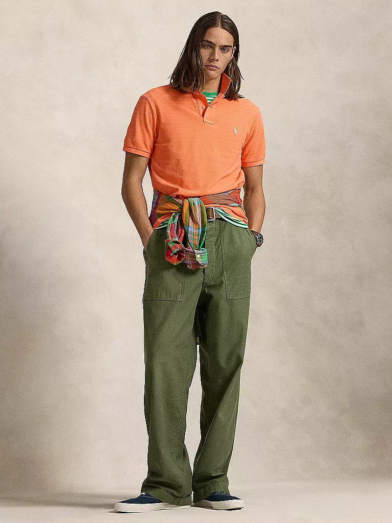 POLO RALPH LAUREN | Polo Custom Slim Fit | Arancione