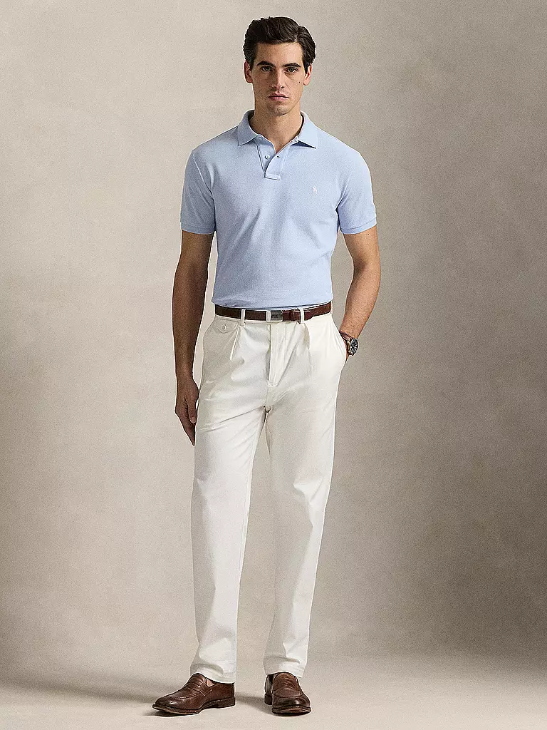 POLO RALPH LAUREN | Polo Custom Slim Fit | Blu chiaro