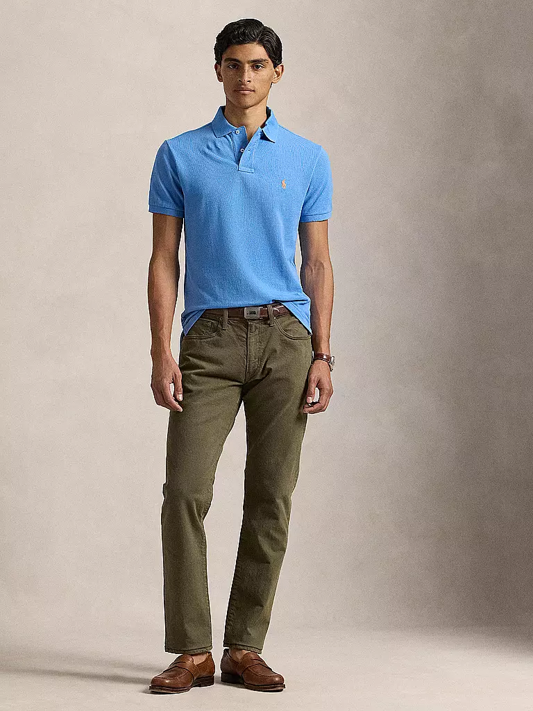 POLO RALPH LAUREN | Polo Custom Slim Fit | Blu chiaro