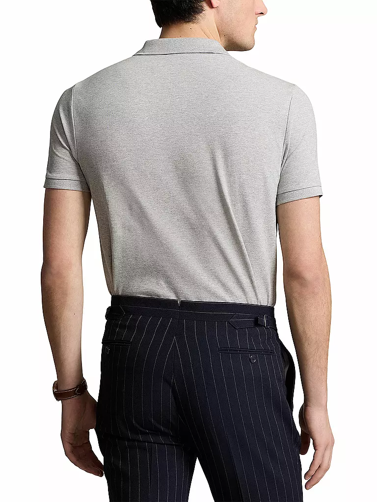 POLO RALPH LAUREN | Polo Custom Slim Fit | Grigio chiaro