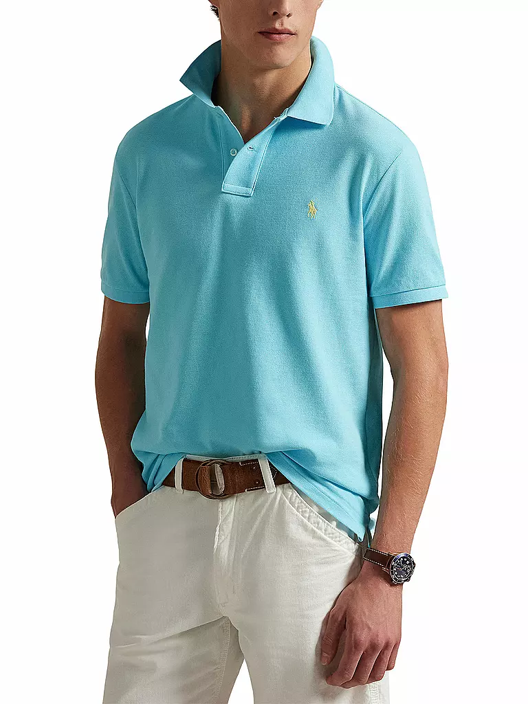 POLO RALPH LAUREN | Polo Custom Slim Fit | Turchese