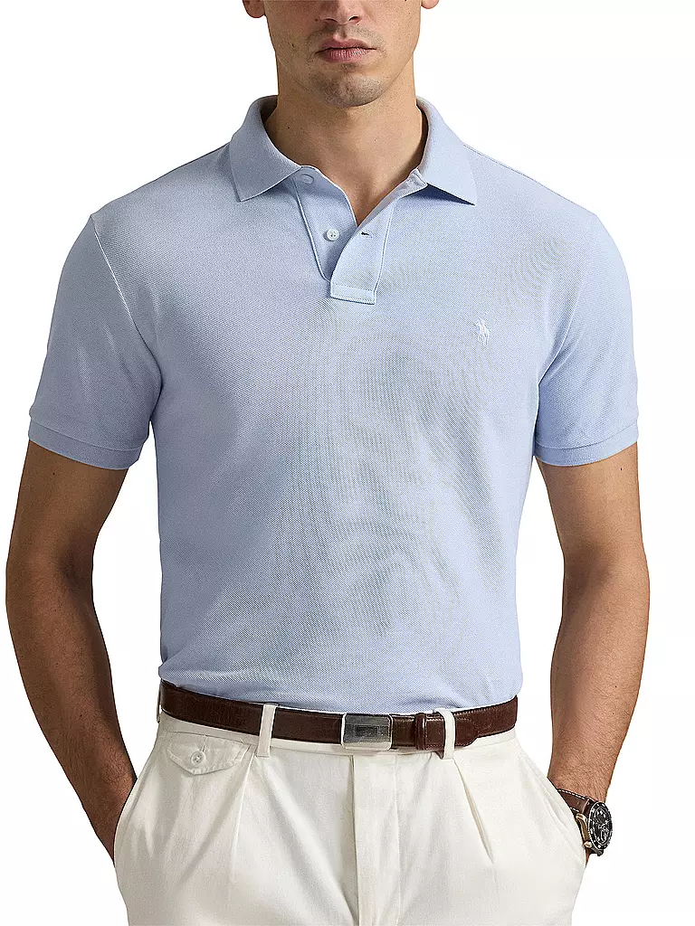 POLO RALPH LAUREN | Polo Custom Slim Fit | Blu chiaro