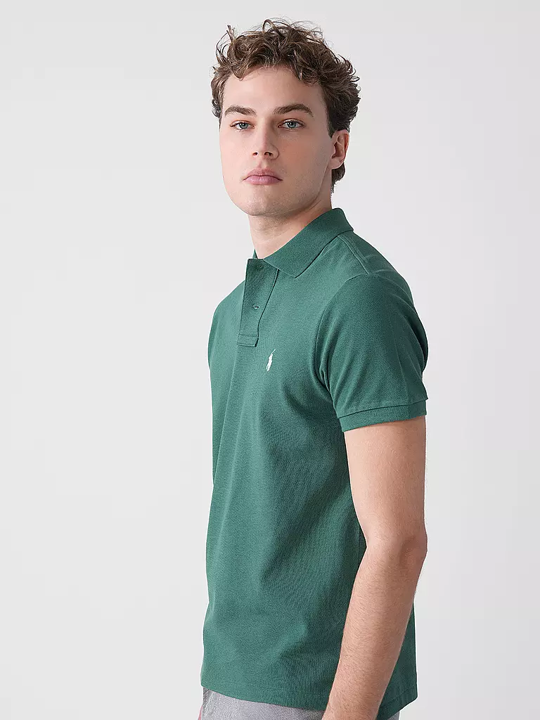 POLO RALPH LAUREN | Polo Custom Slim Fit | Verde scuro
