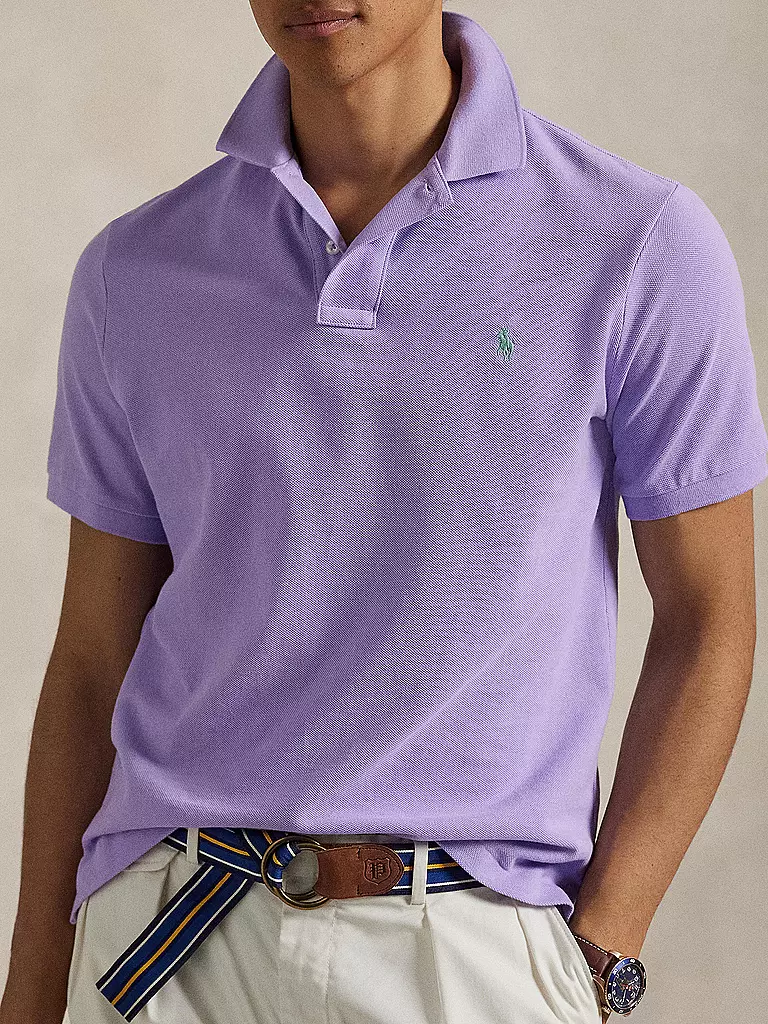 POLO RALPH LAUREN | Polo Custom Slim Fit | Lilla