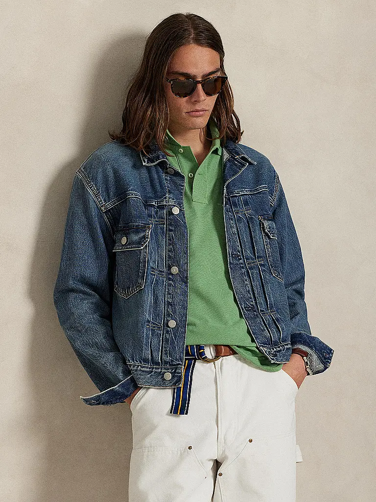 POLO RALPH LAUREN | Polo Custom Slim Fit | Verde