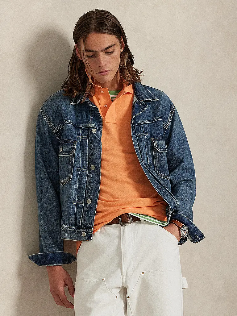 POLO RALPH LAUREN | Polo Custom Slim Fit | Arancione