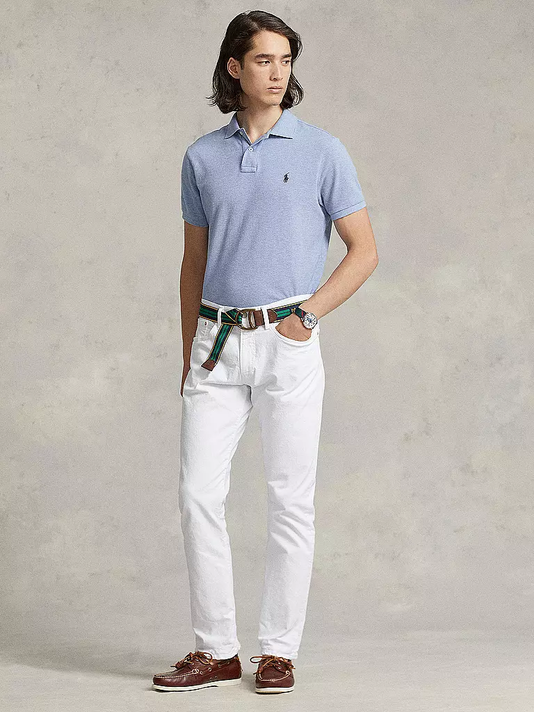 POLO RALPH LAUREN | Polo Custom-Slim-Fit | Blu chiaro