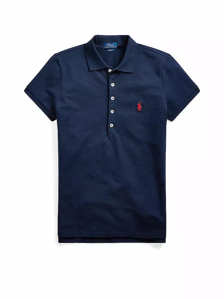 POLO RALPH LAUREN | Polo Slim Fit JULIE | Blu scuro