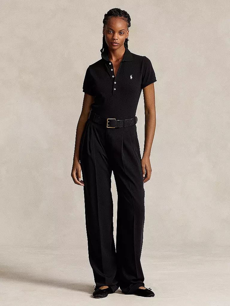 POLO RALPH LAUREN | Polo slim fit JULIE | Nero