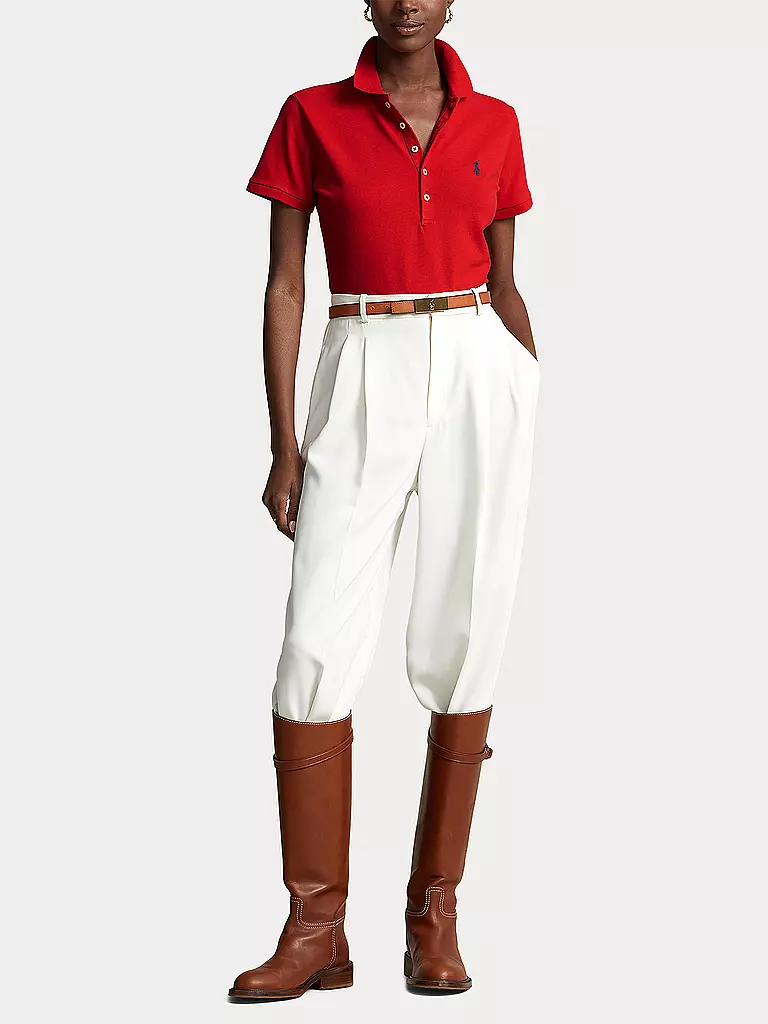 POLO RALPH LAUREN | Polo slim fit JULIE | Rosso