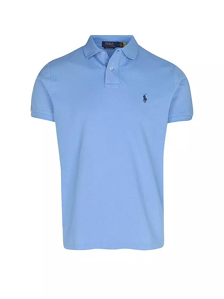 POLO RALPH LAUREN | Polo slim fit | Blu chiaro