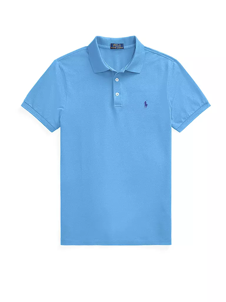 POLO RALPH LAUREN | Polo slim fit | Blu chiaro