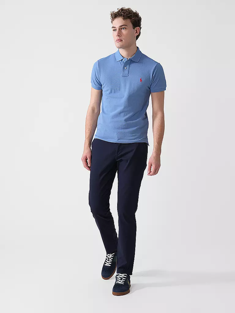 POLO RALPH LAUREN | Polo slim fit | Blu chiaro