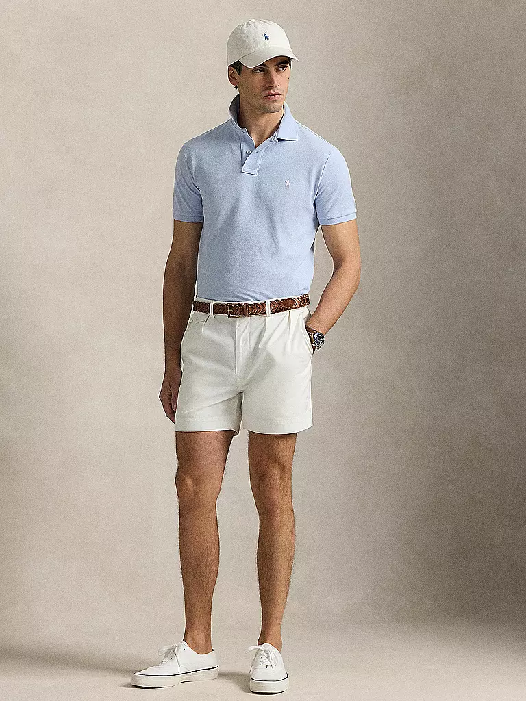 POLO RALPH LAUREN | Polo slim fit | Blu chiaro