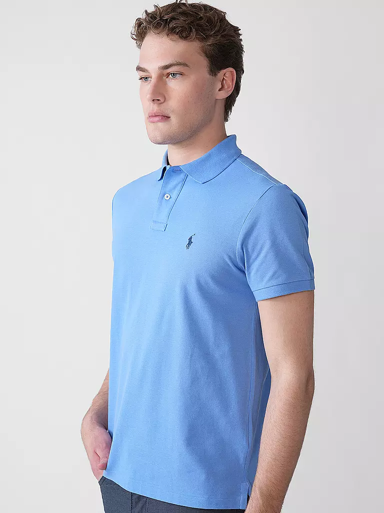 POLO RALPH LAUREN | Polo slim fit | Blu chiaro
