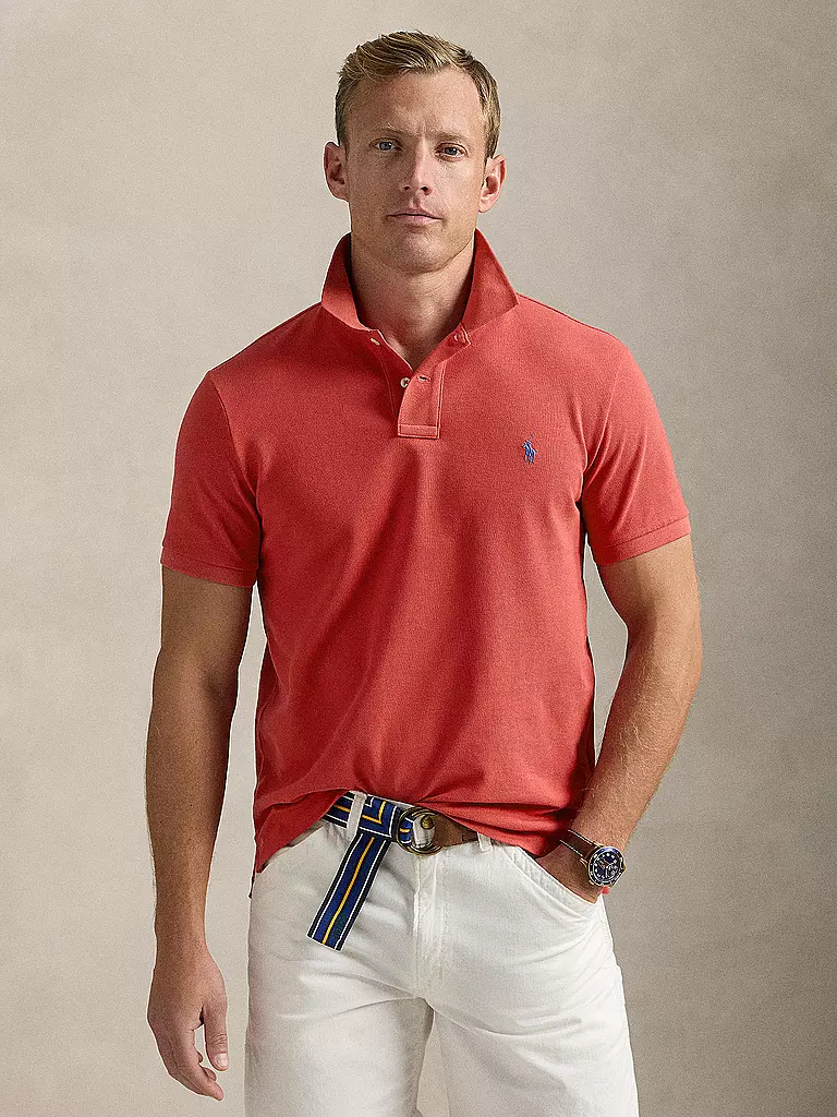 POLO RALPH LAUREN | Polo slim fit | Rosso