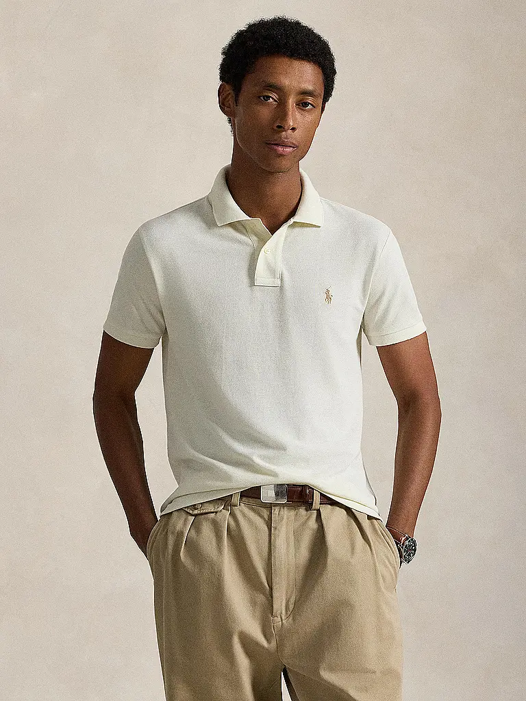 POLO RALPH LAUREN | Polo slim fit | Crema