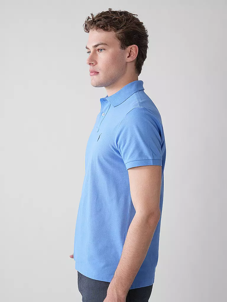 POLO RALPH LAUREN | Polo slim fit | Blu chiaro