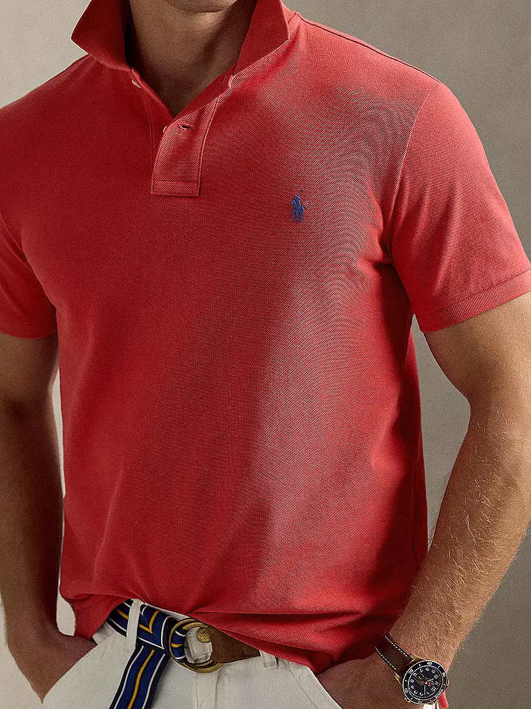 POLO RALPH LAUREN | Polo slim fit | Rosso