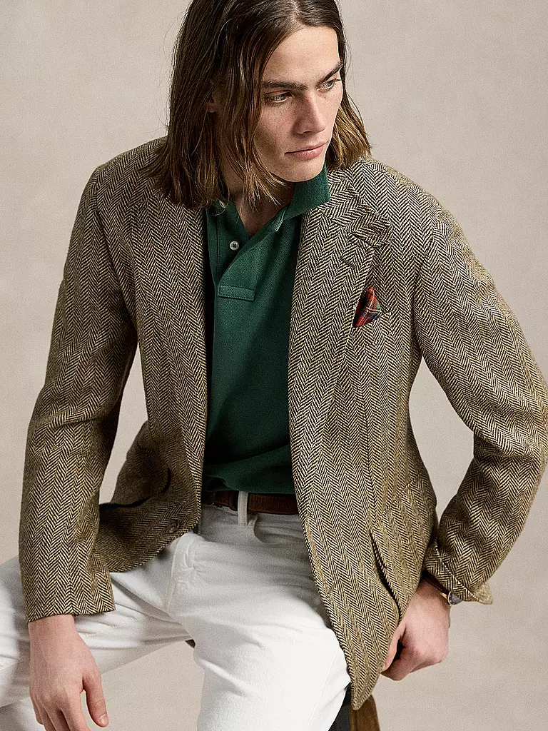 POLO RALPH LAUREN | Polo slim fit | Verde scuro