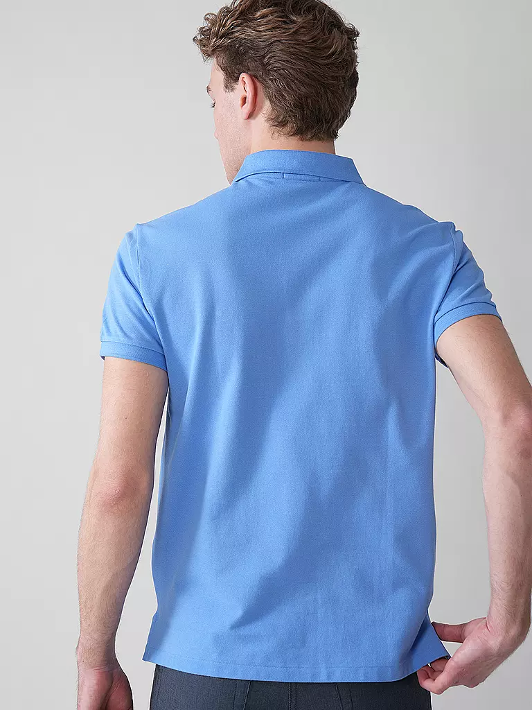 POLO RALPH LAUREN | Polo slim fit | Blu chiaro