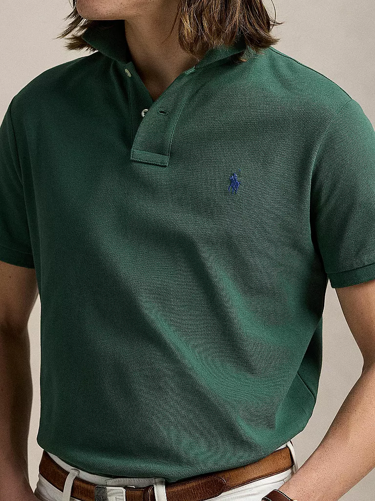 POLO RALPH LAUREN | Polo slim fit | Verde scuro