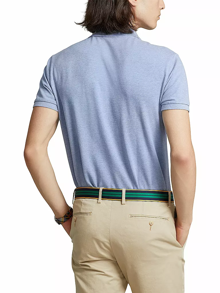 POLO RALPH LAUREN | Polo slim fit | Blu chiaro