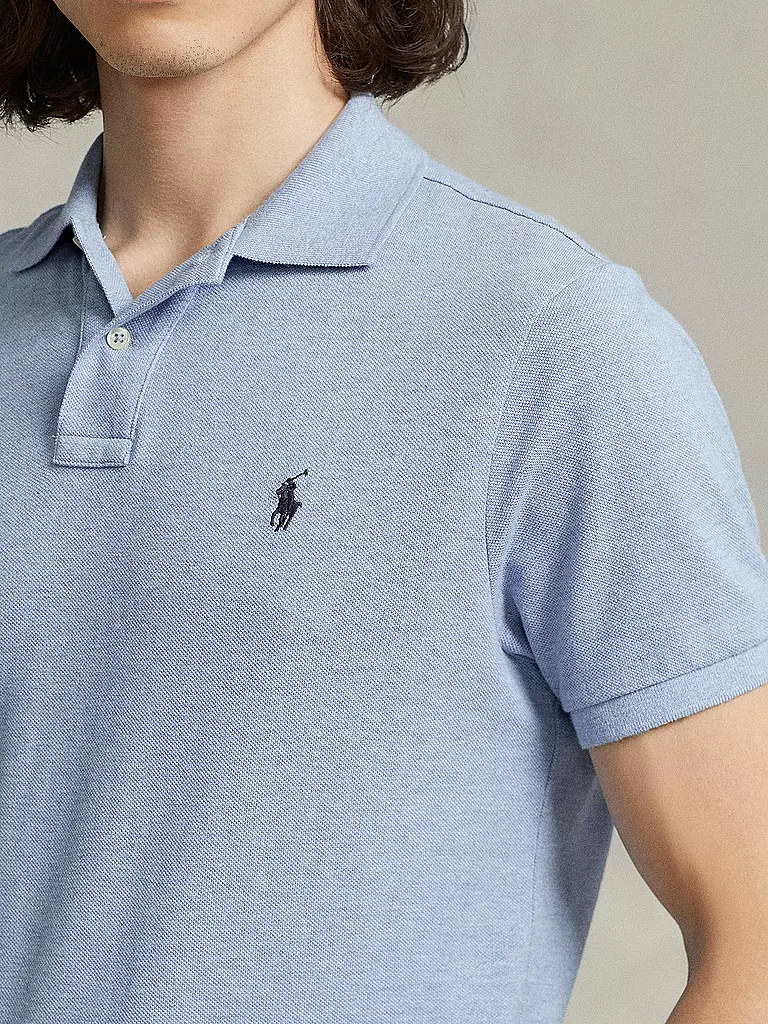 POLO RALPH LAUREN | Polo slim fit | Blu chiaro