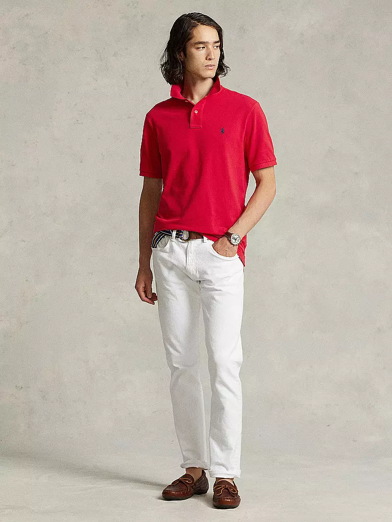 POLO RALPH LAUREN | Poloshirt Custom Fit  | Rosso
