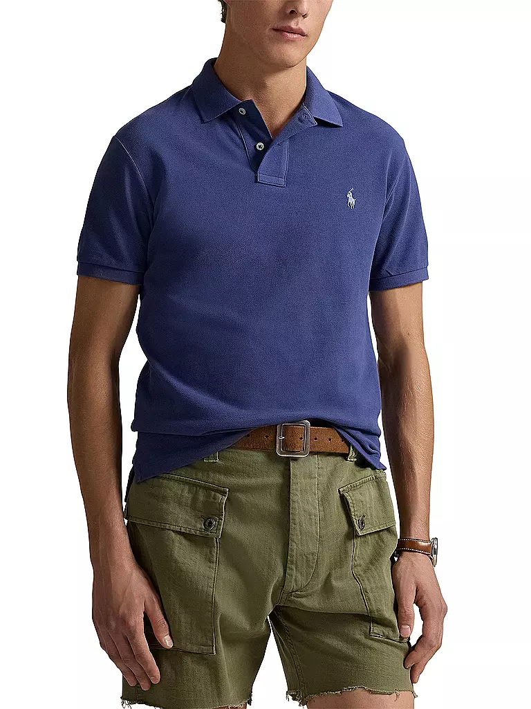 POLO RALPH LAUREN | Poloshirt Custom Fit | Blu scuro