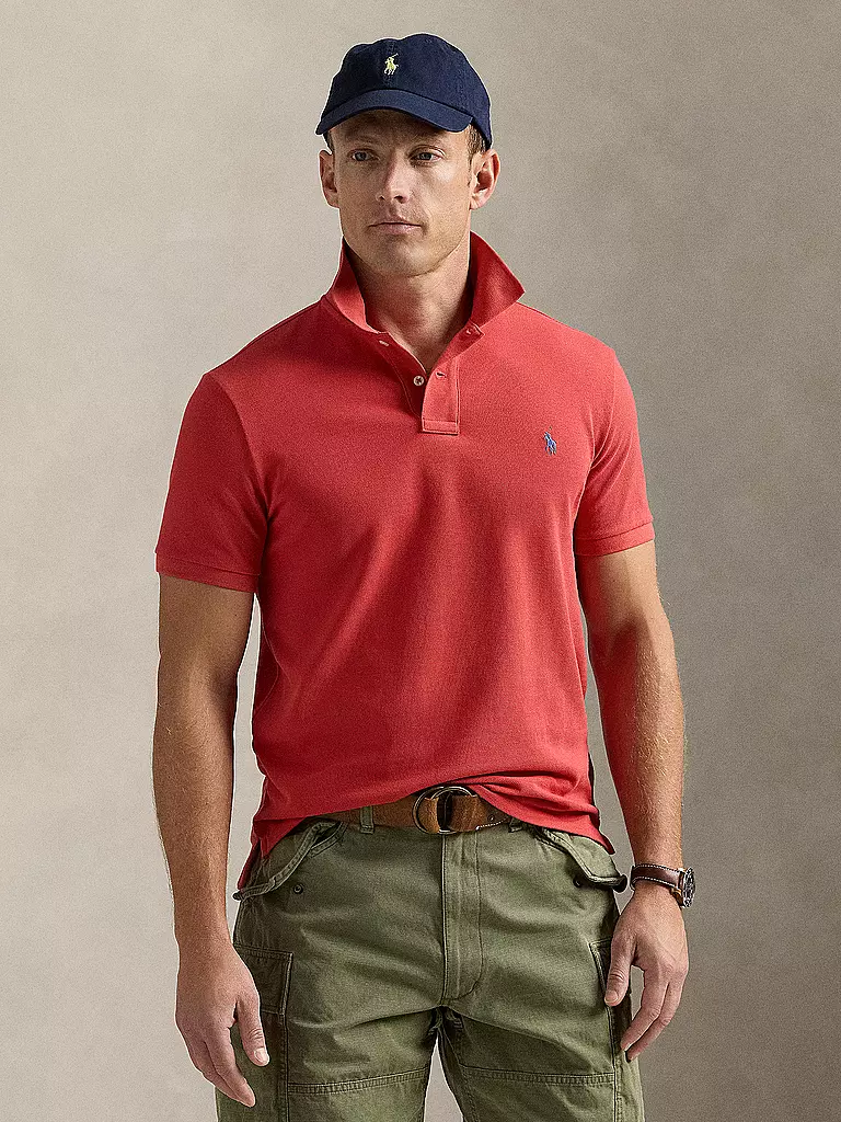 POLO RALPH LAUREN | Poloshirt Custom Fit | Rosso