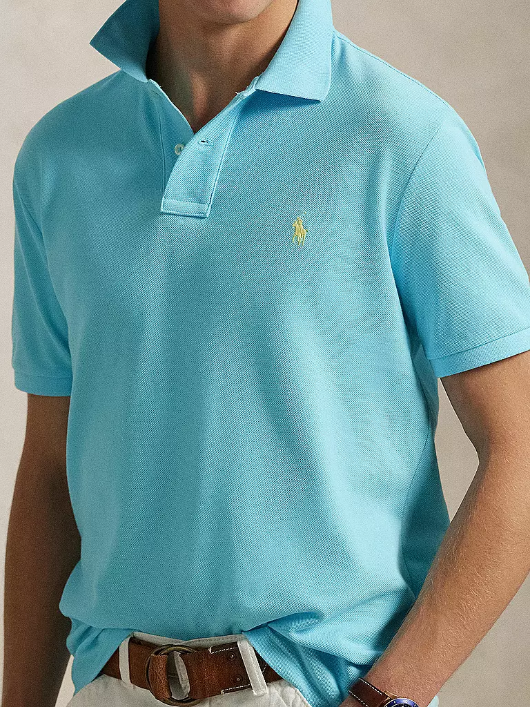 POLO RALPH LAUREN | Poloshirt Custom Fit | Turchese