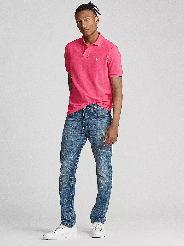 POLO RALPH LAUREN | Poloshirt Custom Slim Fit  | Fucsia