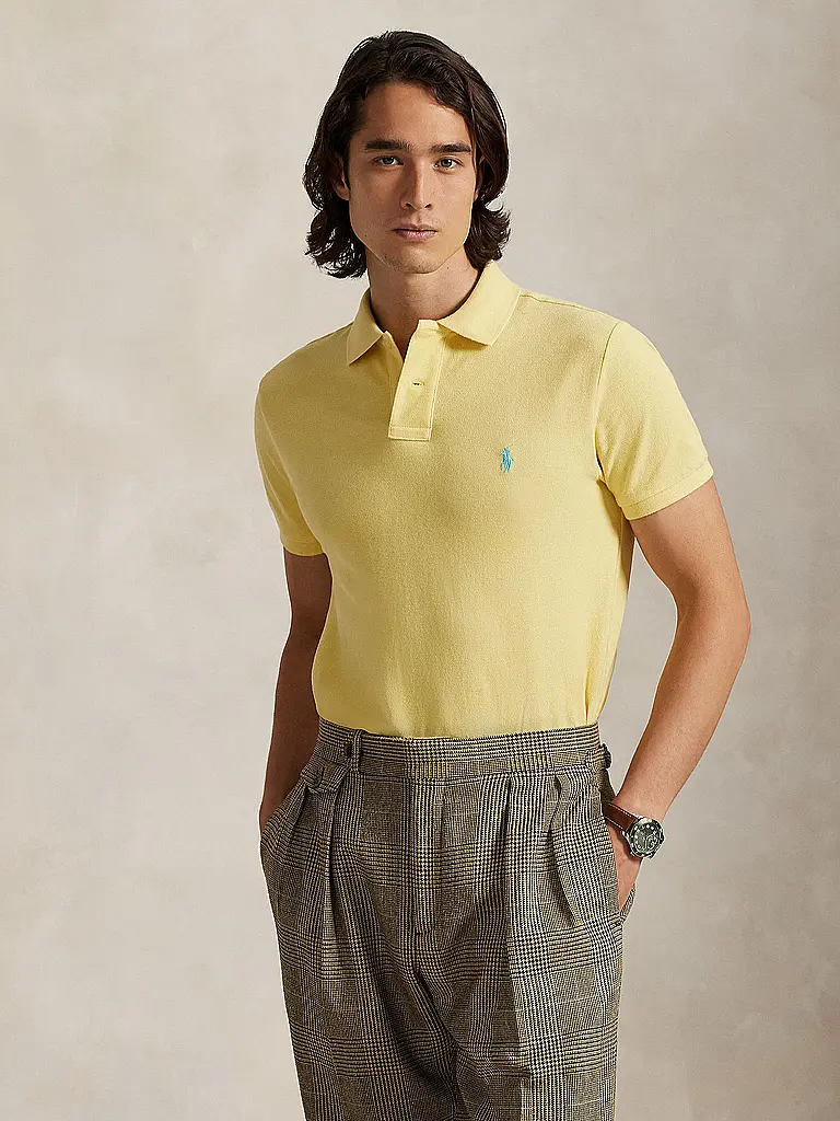 POLO RALPH LAUREN | Poloshirt Custom Slim Fit  | Giallo