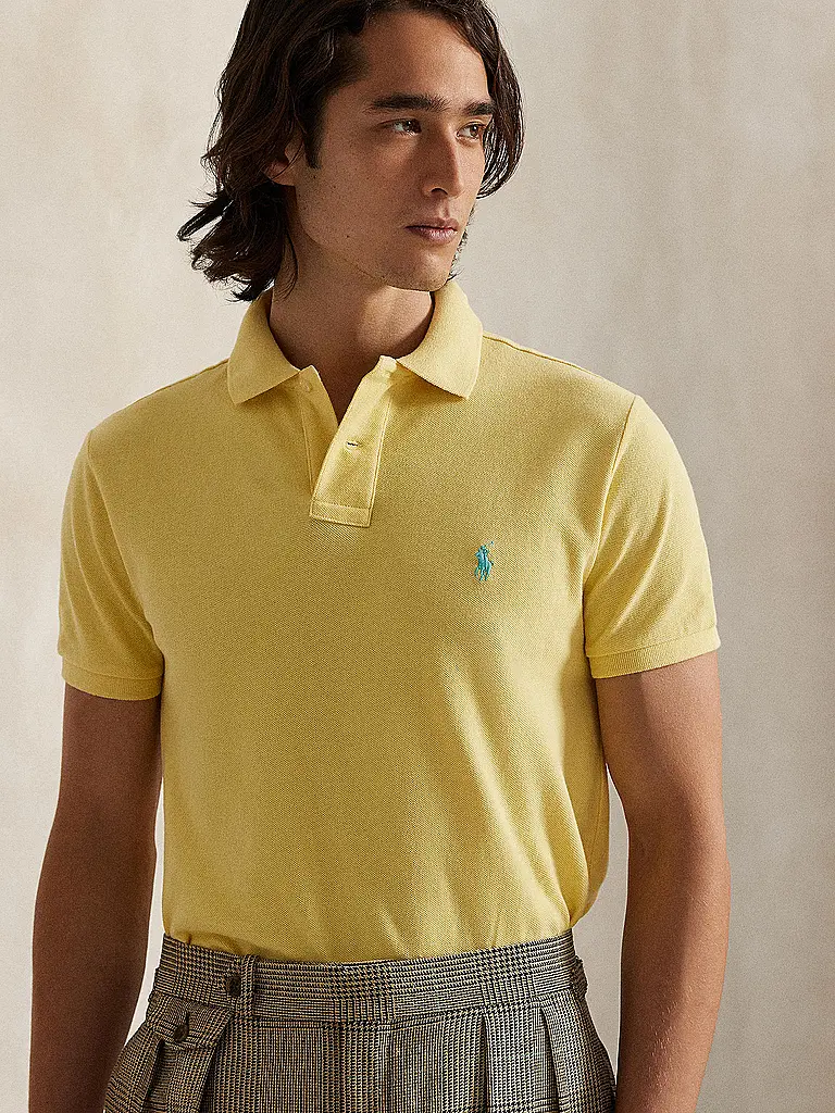 POLO RALPH LAUREN | Poloshirt Custom Slim Fit  | Giallo