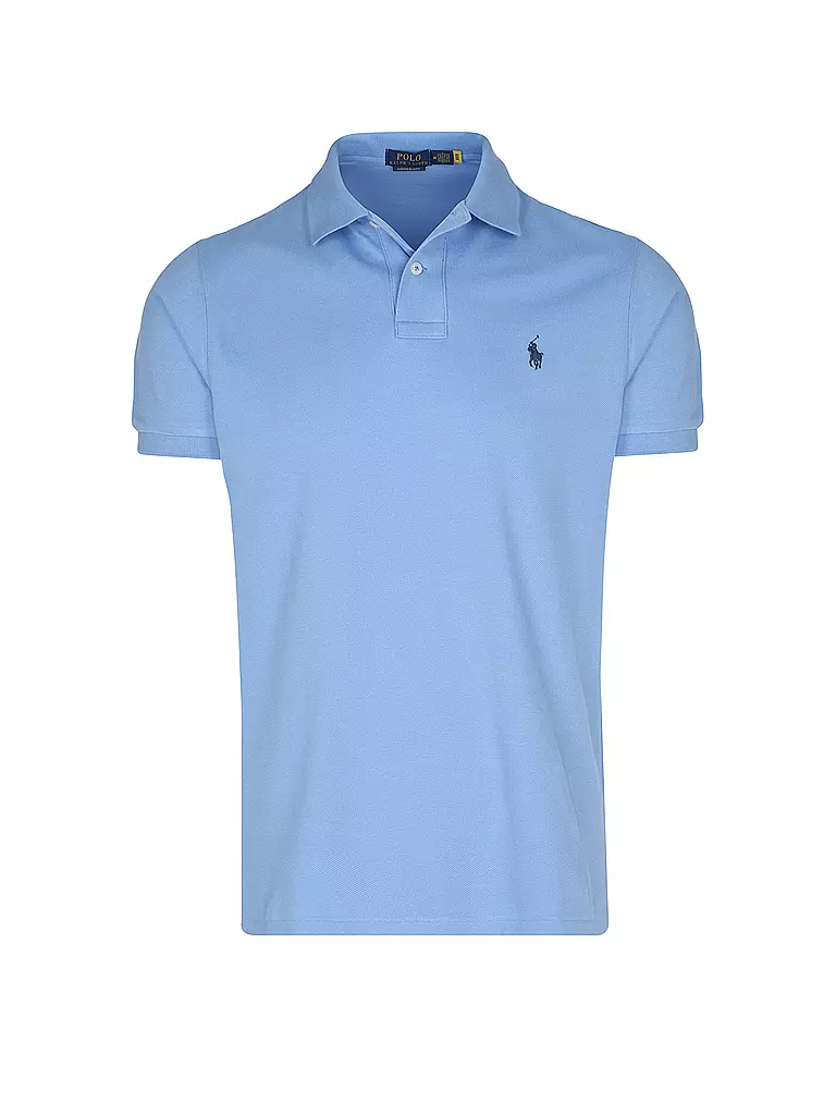 POLO RALPH LAUREN | Poloshirt Custom Slim Fit | Blu chiaro