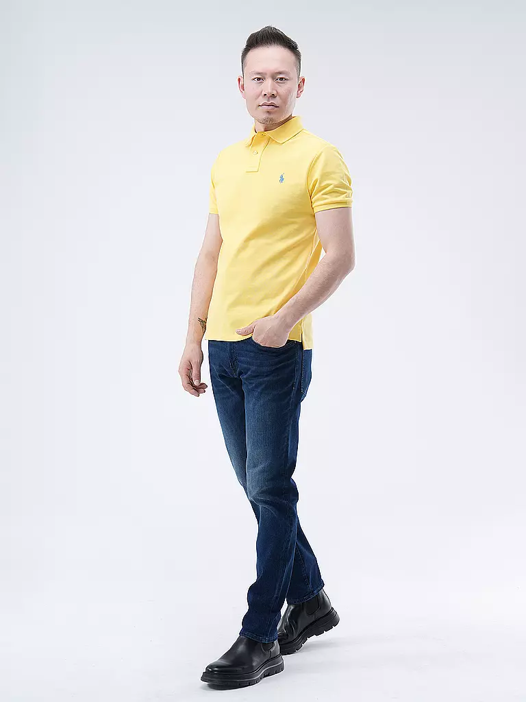 POLO RALPH LAUREN | Poloshirt Custom Slim Fit | Giallo