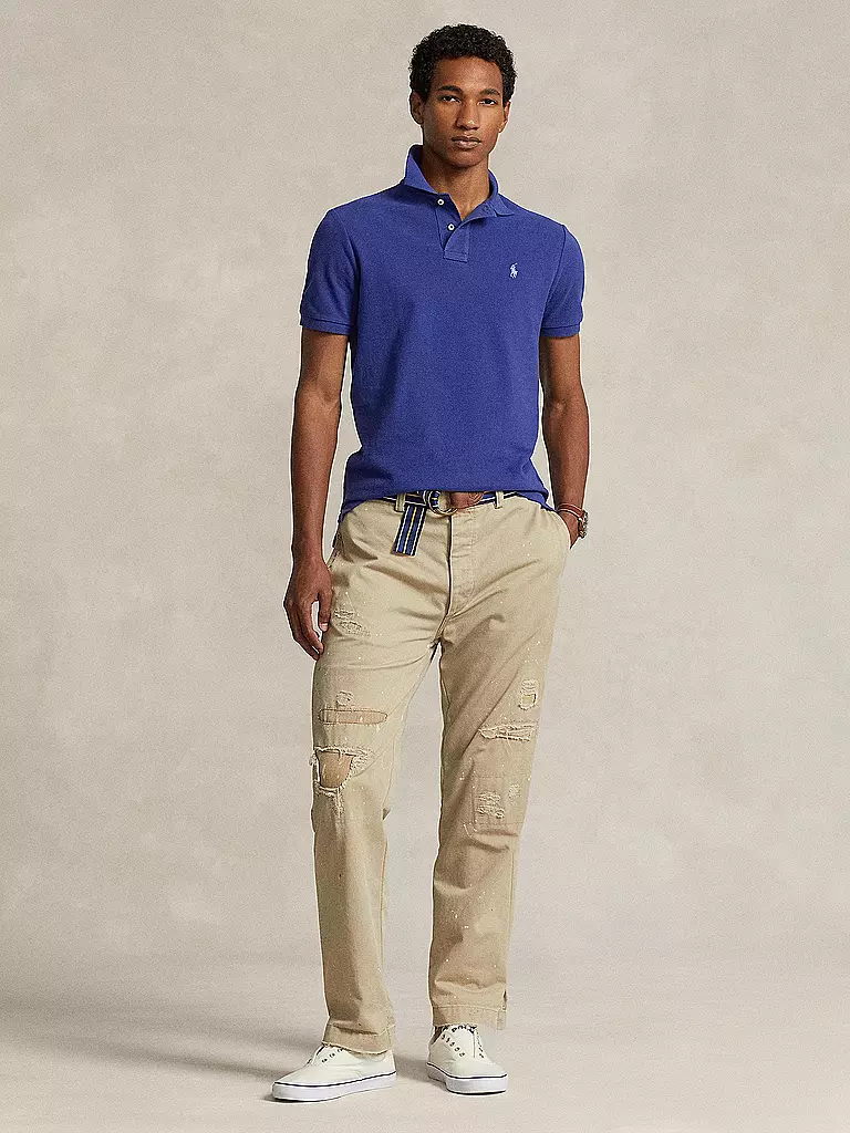 POLO RALPH LAUREN | Poloshirt Custom Slim Fit | Blu scuro