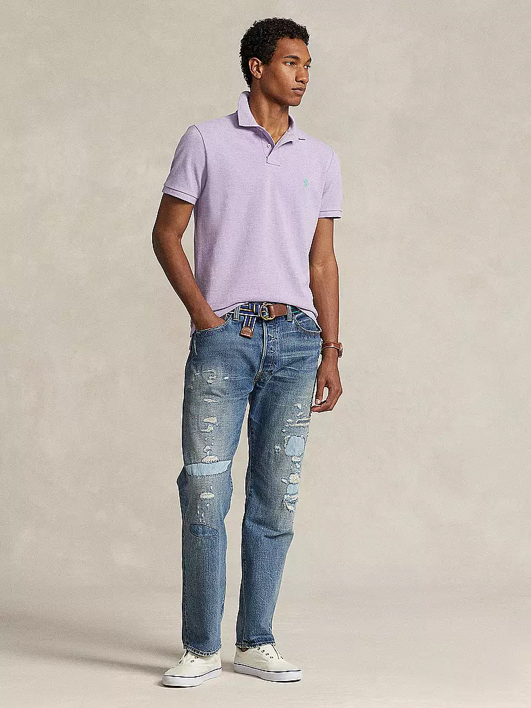 POLO RALPH LAUREN | Poloshirt Custom Slim Fit | Lilla