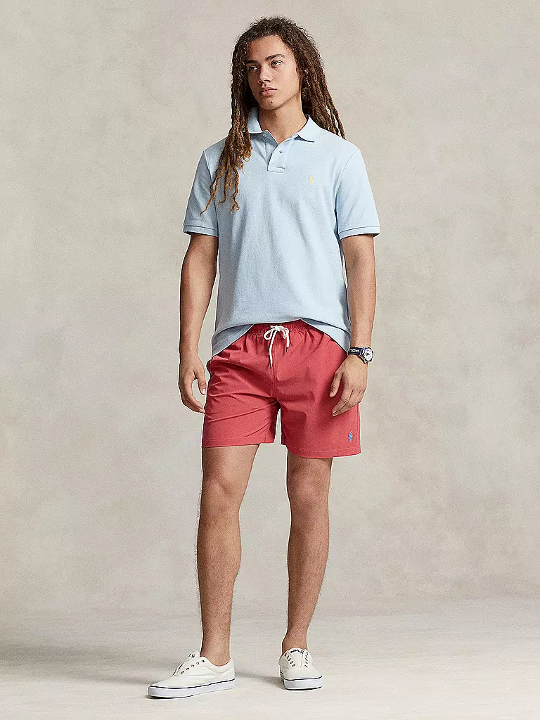 POLO RALPH LAUREN | Poloshirt Custom Slim Fit | Blu chiaro